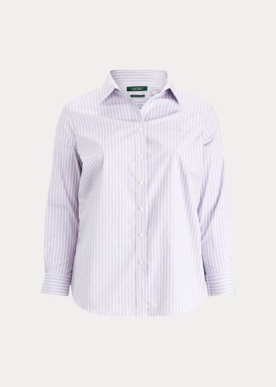 Camisa Ralph Lauren Easy Care Striped Mulher 57048-AJHZ